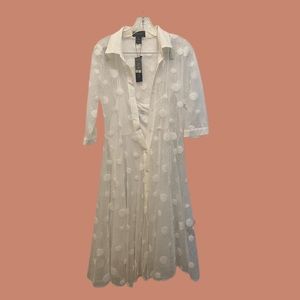 White Net Dress - Gracie